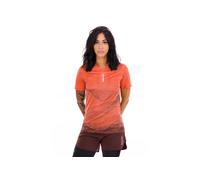 Salomon T-shirt de running S/Lab Ultra Print sans coutures Femme XS Burnt Sienna