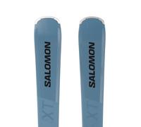 Pack ski." Salomon S/max 10 Xt + Mi12 Gw F80 Copen Blue/black/neon Red 25 - Homme - Bleu / Orange / Noir - taille 156 - modèle 2025