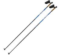 Salomon - Bâton de ski nordique - S/Max Carbon Click Race Blue - Taille 155 cm - Bleu Bleu 155 cm