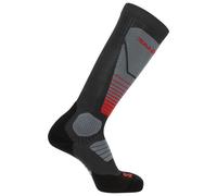 Salomon - S/Pro - Chaussettes de ski - EU 42-44 - anthracite / medium grey / fiery red
