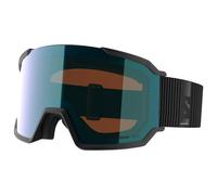 Salomon - S/View 3 Black Photo ML Blue - Masque de Ski