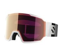 Salomon S/view 3 Ski Goggles Blanc Universal Ruby/CAT3