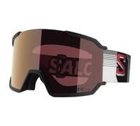Salomon - S/View 3 Sigma S2 - Masque de ski - black pixel / copper