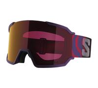 Salomon - S/View 3 Sigma S2 - Masque de ski - pansy / poppy red