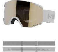 Salomon - Masque de ski - S/View Access White/Flash Gold - Blanc Blanc