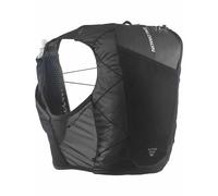 Salomon - Sac de trail/running - Active Skin 12 Set Black/Metal - Taille L - Noir Noir L