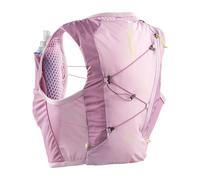 Salomon - Gilet de trail Active Skin 4 W Set - Femme - Taille L - Dusky Orchid / Kaki