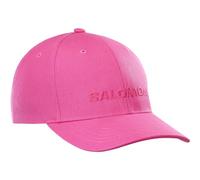 Salomon Salomon Logo Casquette unisexe, Trail running Randonnée Vélo Style décontracté, Confort en toute légèreté, Fit parfait, Rose, Taille Unique