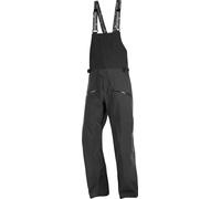 Salomon - Salopette de ski imperméable - Absolute 3L Bib M Deep Black - Taille S - Noir Noir S