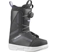 Salomon Snowboard - Boots de snowboard - Scarlet Boa Black/Persian Violet pour Femme - Taille 23.5 - Noir Noir 23.5