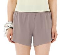 Salomon Short Sense Aero Stow 4" Femme – respirant à séchage rapide – Taille L Beige