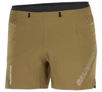 Salomon - Short technique léger - Sense Aero 5'' Shorts M Brilliant Olive pour Homme - Taille M - Kaki Kaki M
