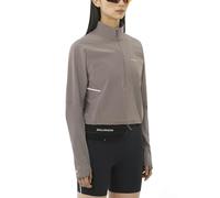 Salomon Sense Aero Hybrid Cropped Pullover Jacket Femme L
