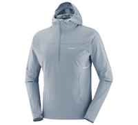 Veste à capuche Salomon Sense Aero Hybrid Half Zip gris clair - S