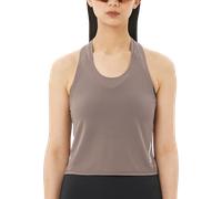 Salomon SENSE AERO SHORT TANK W Débardeurs L Argent