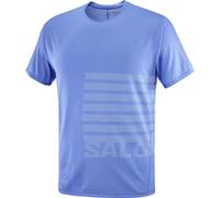 Salomon Sense Aero Graphic Hommes T-shirt L Bleu