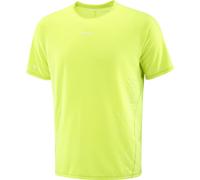 Salomon T-shirt Sense Aero GFX manches courtes jaune fluo Taille S