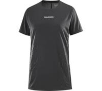 SALOMON Sense Aero Ss Tee Gfx W - Femme - Noir - taille L- modèle 2025