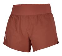 Salomon - Short léger et ultra-respirant - Sense Aero Stow 4" W Burnt Umber pour Femme - Taille S - Orange Orange S