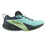 SALOMON Sense Ride 5 Gore-tex W - Femme - Bleu / Vert / Noir - taille 36- modèle 2024