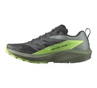 Salomon Sense Ride Chaussures de trail pour Homme, Résiste aux intempéries, Amorti adapté à la route comme aux sentiers, Conçue pour les terrains variés, Deep Dive, 40