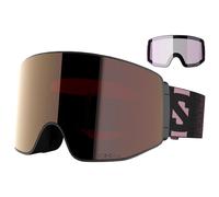 Salomon - Sentry Prime Black Grape Shake Sigma Gun Metal + Sigma Clear Pink - Masque de Ski