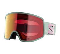 Salomon - Sentry Pro Otg Iceberg Green QST Sigma Photo Poppy Red - Masque de Ski