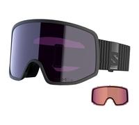 Salomon - Sentry Pro S Black Sigma Sky Blue + Sigma Light Blue - Masque de Ski