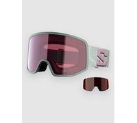 Salomon Sentry Pro S Sigma Ski Goggles Vert Sigma Silver Pink/CAT2+Sigma Gun Metal/CAT3