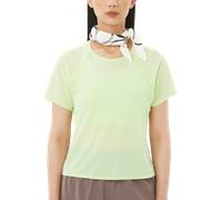 Salomon SHAKEout AIR CROPPED SS TEE W Tee-shirt S Jaune