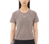 Salomon SHAKEout AIR CROPPED SS TEE W Tee-shirt XS Argent