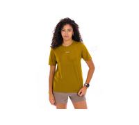 T-shirt Salomon SHKout Core manches courtes marron doré femme - S