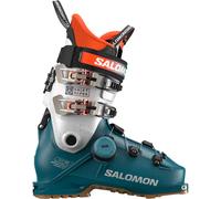 Salomon - Chaussures de ski all-mountain - Shift Alpha Boa 120 Dragonfly/Silver Met/Orange Tiger pour Homme en Aluminium - Taille 28\/28,5 - Bleu Bleu 28\/28,5