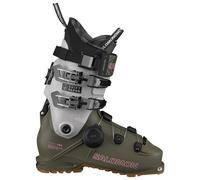 Salomon - Shift Alpha S Boa 130 Grape Leaf Gray Aurora Fairy Tale - 27-27.5 - Chaussures de Ski