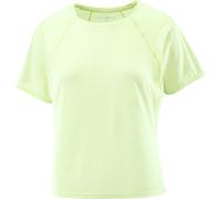 SALOMON Shkout Air Cropp Ss Tee W - Femme - Vert - taille L- modèle 2026