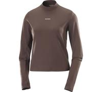 SALOMON Shkout Bliss Ls Tee W - Femme - Marron - taille L- modèle 2025