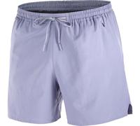 Salomon - Short de running - Shakeout Core 5" Shorts M Blue Granite pour Homme - Taille XL - Violet Violet XL