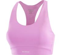 Salomon - Brassière de sport stretch - Shakeout Core Bra W Cyclamen pour Femme - Taille S - Rose Rose S