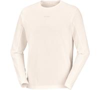 Salomon - T-shirt respirant et léger - Shkout Core LS Tee GFX M Whisper White Pink Frosting Icy Pink pour Homme - Taille S - Beige Beige S