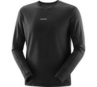 Maillot manches longues salomon shkout core noir homme