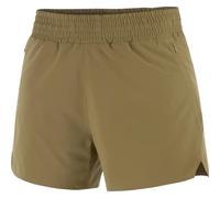 SALOMON Shkout Core Shorts 4" W - Femme - Marron / Vert - taille S- modèle 2025