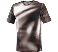 SALOMON Shkout Core Ss Tee Gfx - Homme - Marron / Rouge - taille XL- modèle 2025