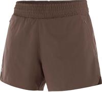 Salomon - Short avec boxer intégré - Shakeout Core 2In1 Shorts 4 W Coffee Bean pour Femme - Taille S - Marron Marron S