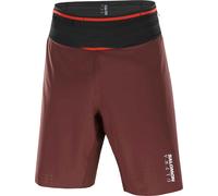 Salomon - Short de compression - S/Lab Ultra 2In1 Short M Decadent Chocolat/Vanilla Ice pour Homme - Taille S - Marron Marron S