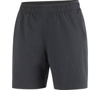 Salomon - Short déperlant léger - Wayfarer Ease 2.0 Shorts W Deep Black pour Femme - Taille L - Noir Noir L