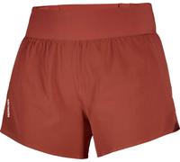 Salomon - Short léger et ultra-respirant - Sense Aero Stow 4" W Burnt Umber - Taille S - Orange Orange S