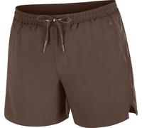 Salomon - Short stretch léger pour running - Shakeout Core Shorts 5" M Coffee Bean pour Homme - Taille M - Marron Marron M