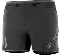 Salomon - Short technique léger - Sense Aero 5'' Shorts M Deep Black pour Homme en Silicone - Taille M - Noir Noir M