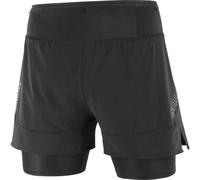 SALOMON - Short trail running - Sense 2in1 Shorts Deep Black - Short | Salomon - L - male L