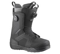 Salomon Snowboard - Boots de snowboard - Dialogue Dual BOA Wide Black/Asphalt pour Homme - Taille 45,5 - Noir Noir 45,5